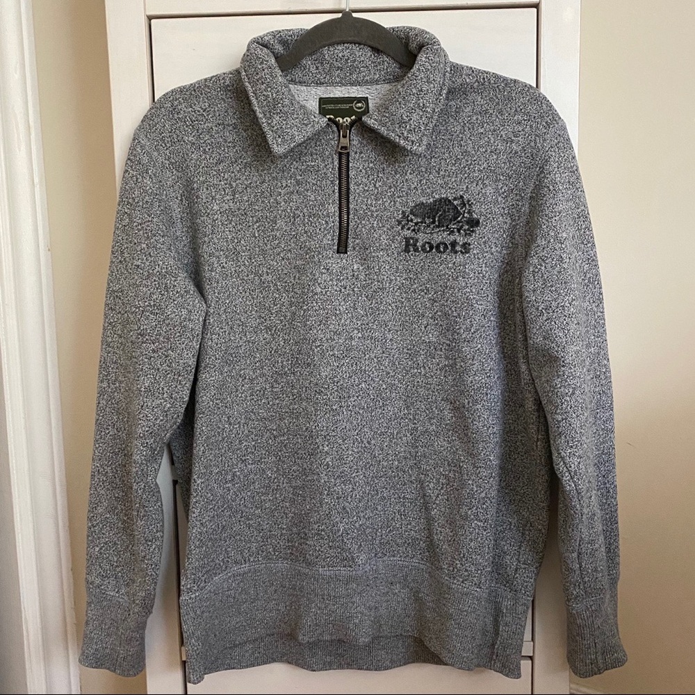 Roots original zip stein sweatshirt pullover